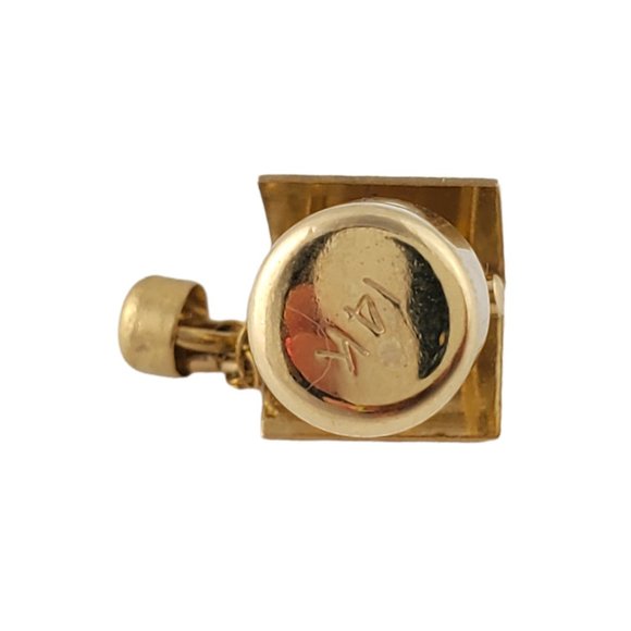 Vintage 14K Yellow Gold Watering Well Charm #11427 - Picture 7 of 8